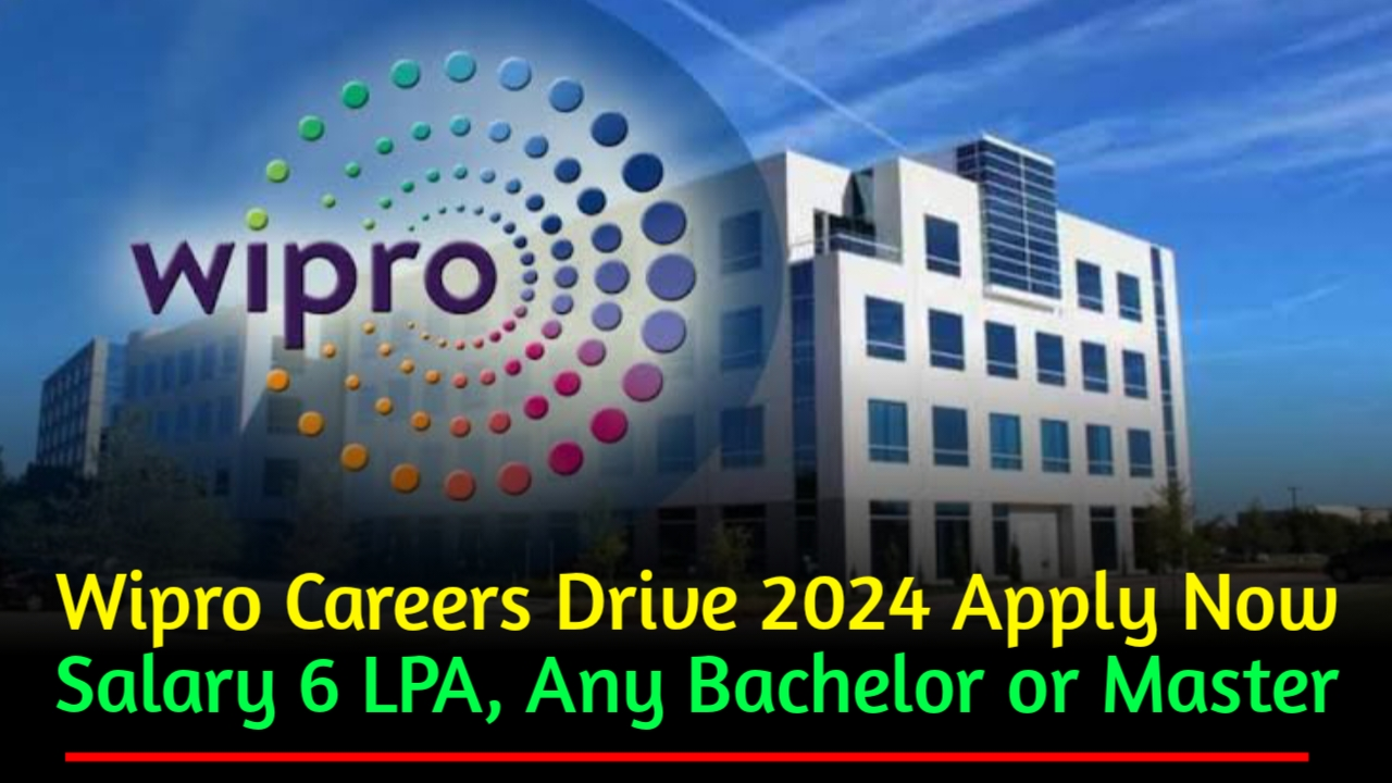 Wipro Careers Drive 2024